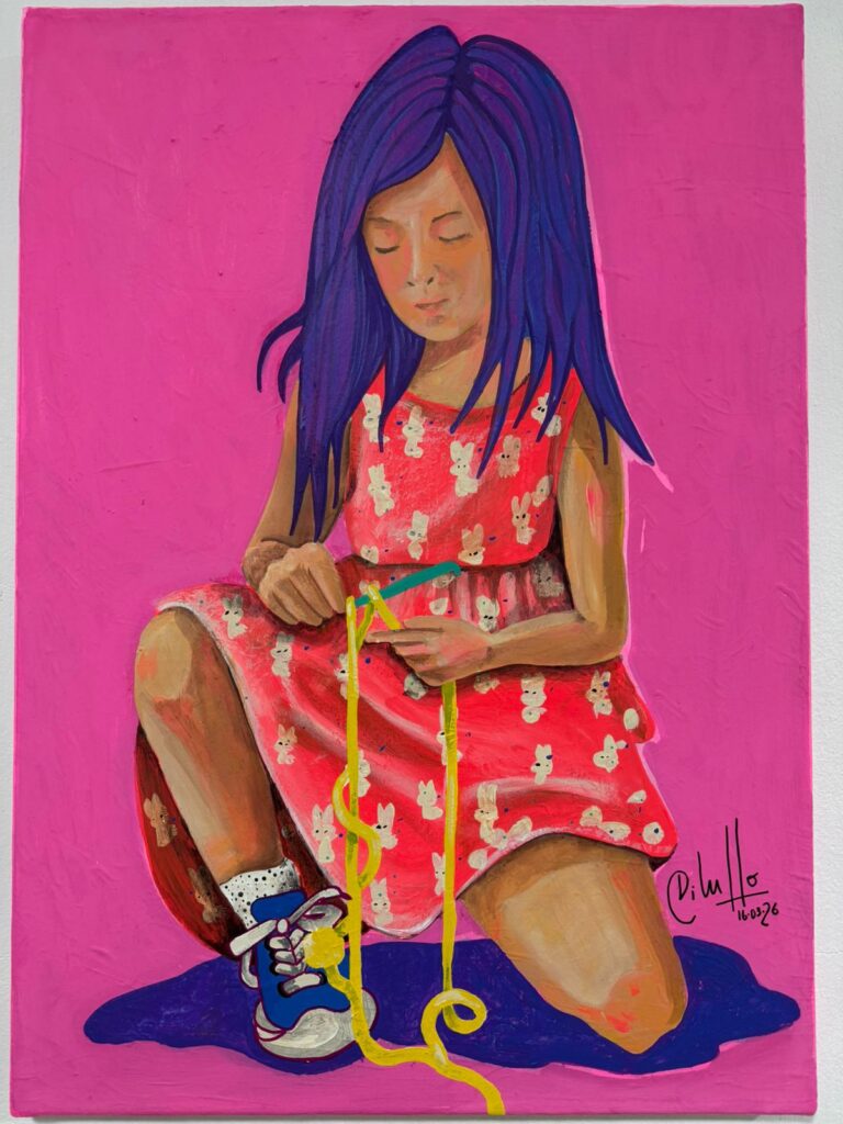 obra de Analia di Lullo llamada Hilo Amarillo- Año 2026