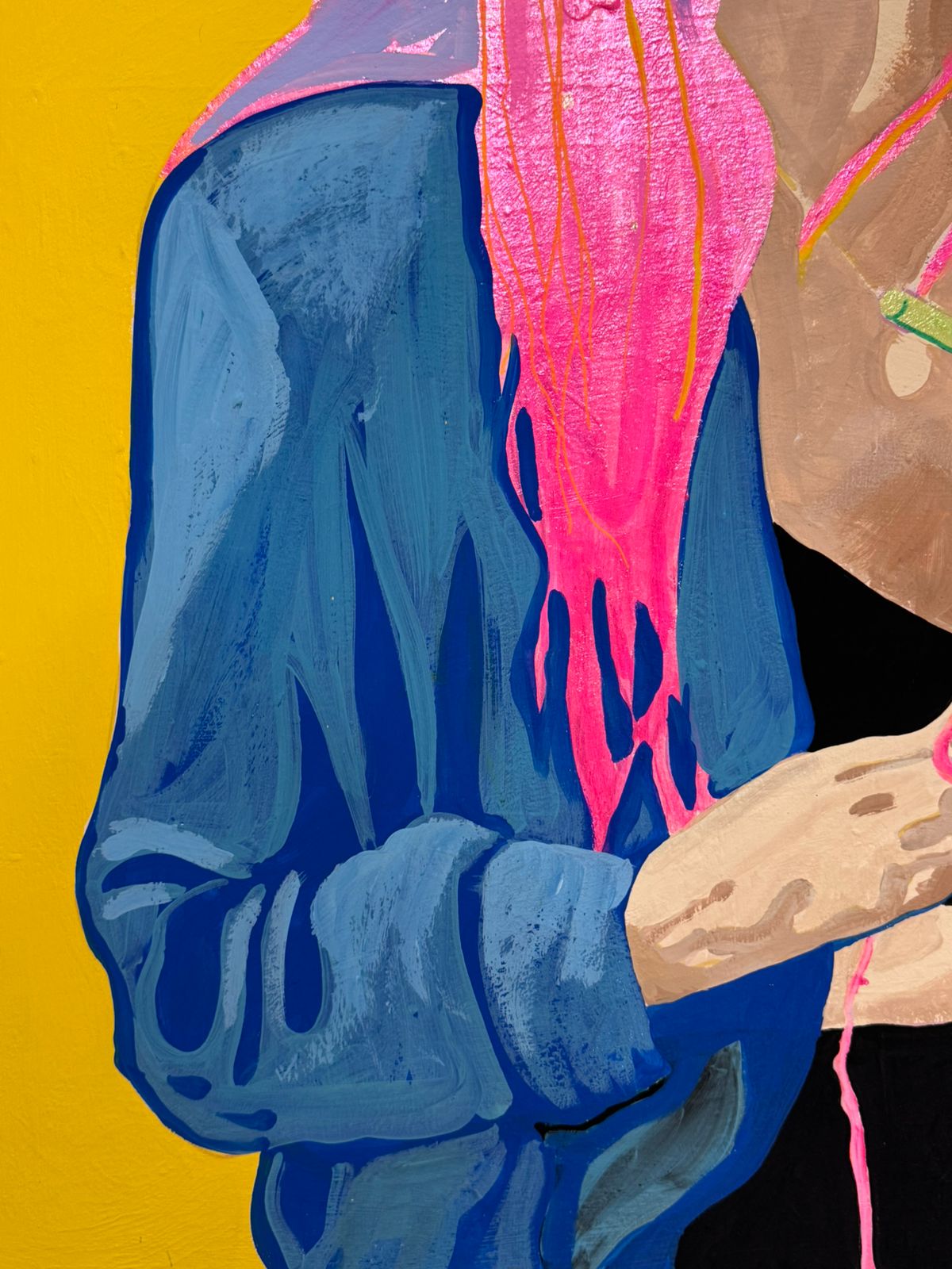 Obra de Analia Di Lullo llamada Hilo rosa - Año 2026