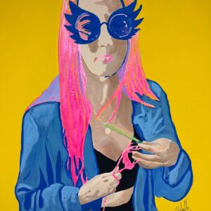 Obra de Analia Di Lullo llamada Hilo rosa - Año 2026