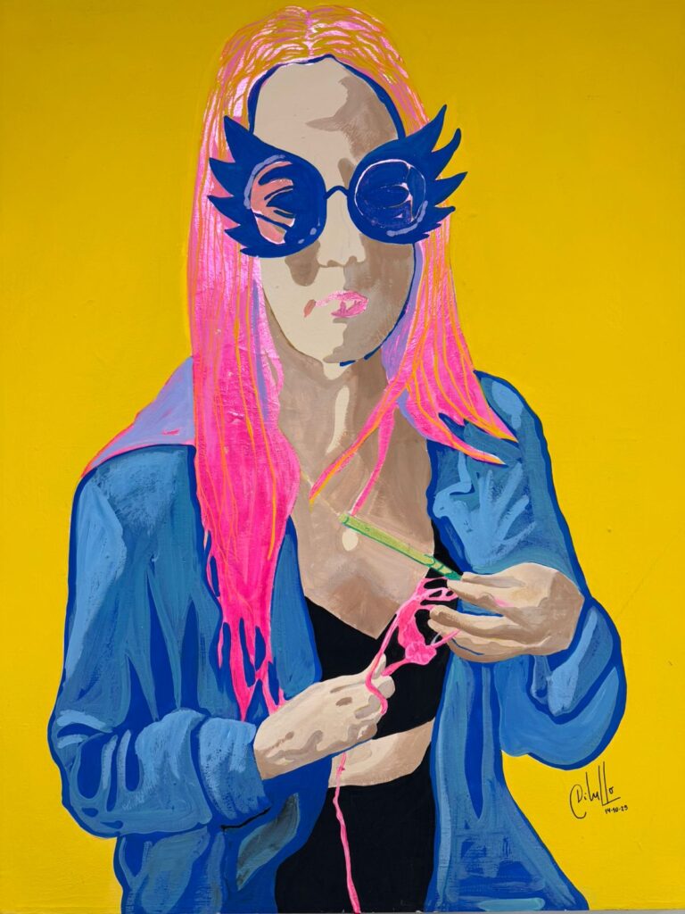 Obra de Analia Di Lullo llamada Hilo rosa - Año 2026